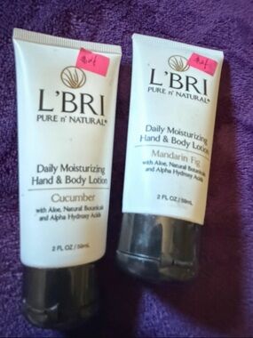 Lbri Pure n' Natural Daily Moisturizing Hand & Body Lotion - White